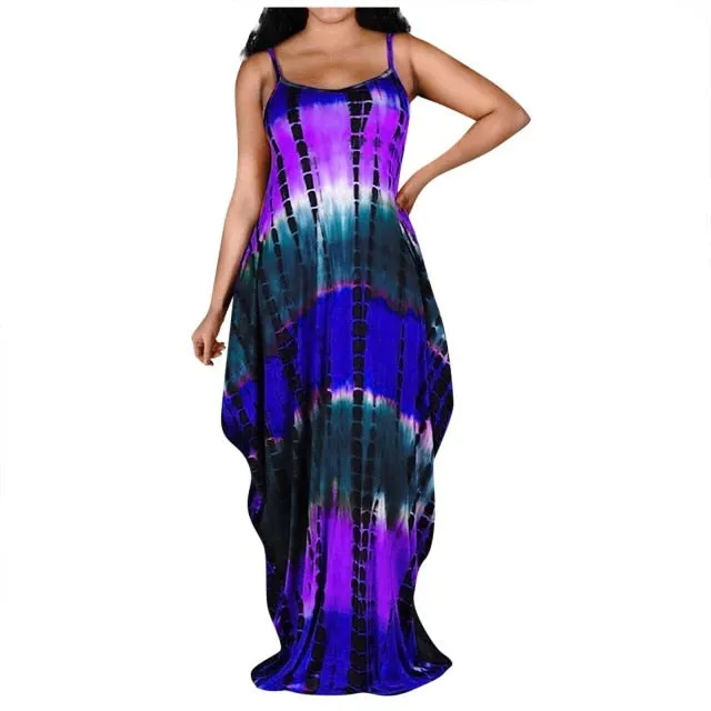 "Raquel" Long Maxi Dress