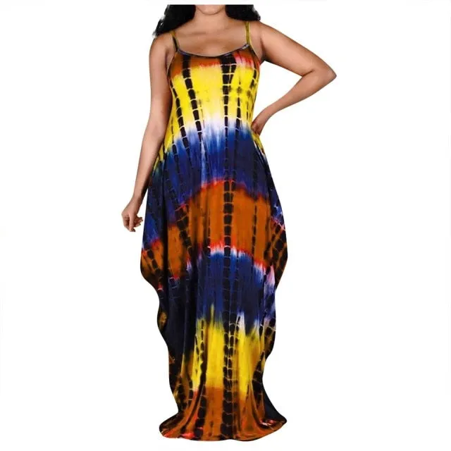 "Raquel" Long Maxi Dress