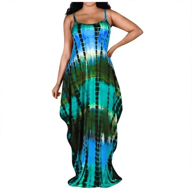 "Raquel" Long Maxi Dress