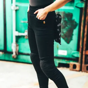 Ribbed Knee Leggings