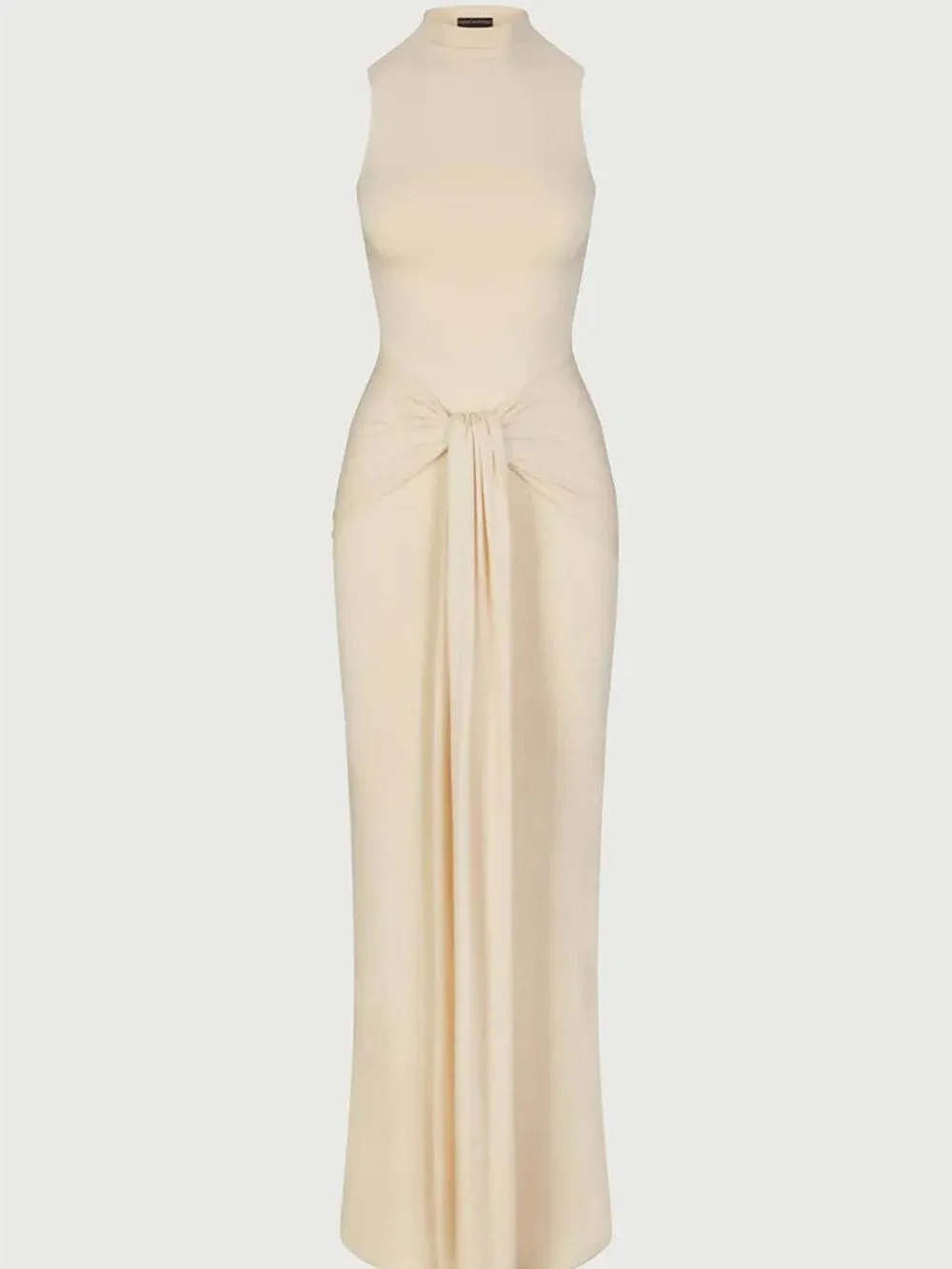 Ruched Bodycon Maxi Dress