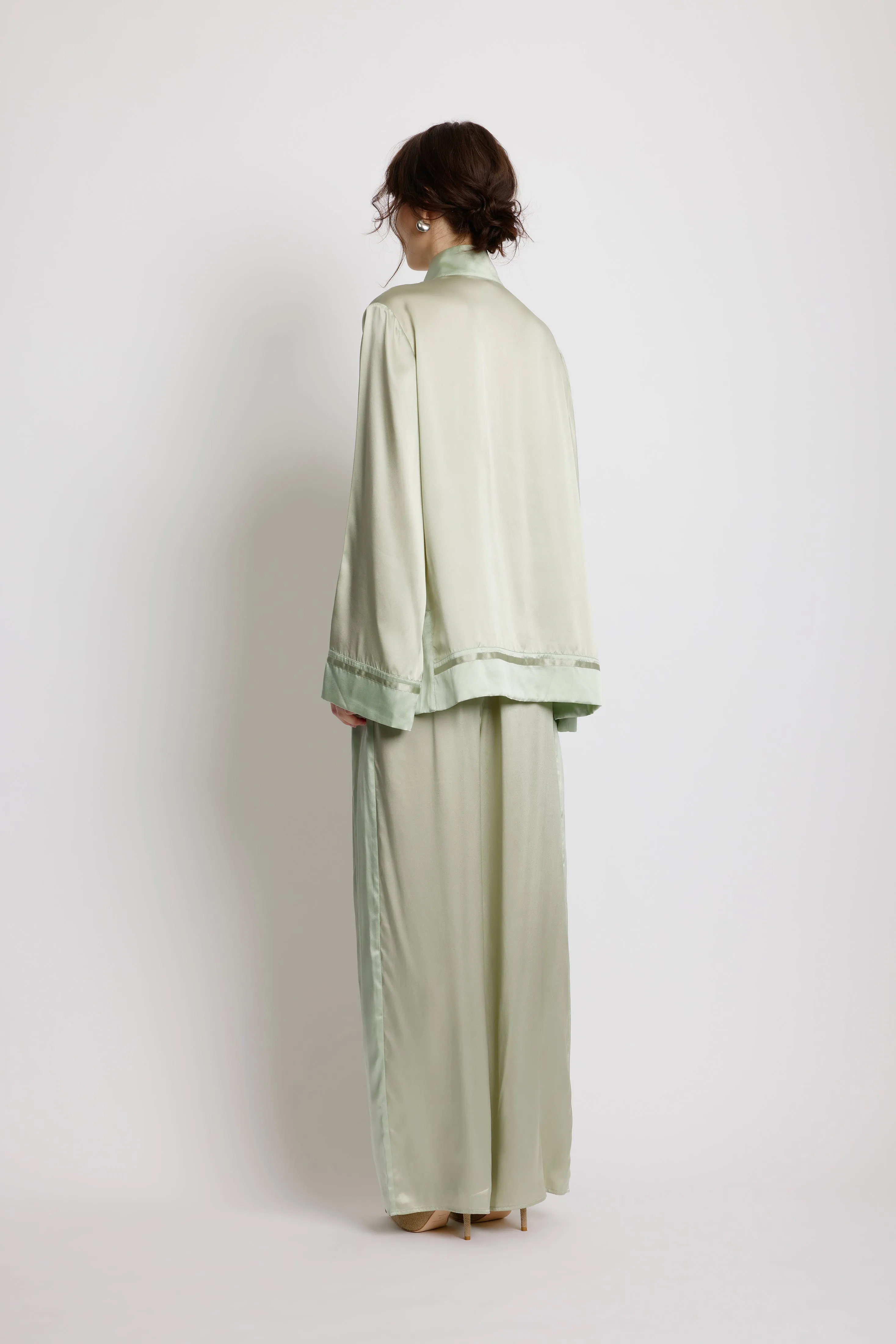 Sage Kaftan Shirt - Sage