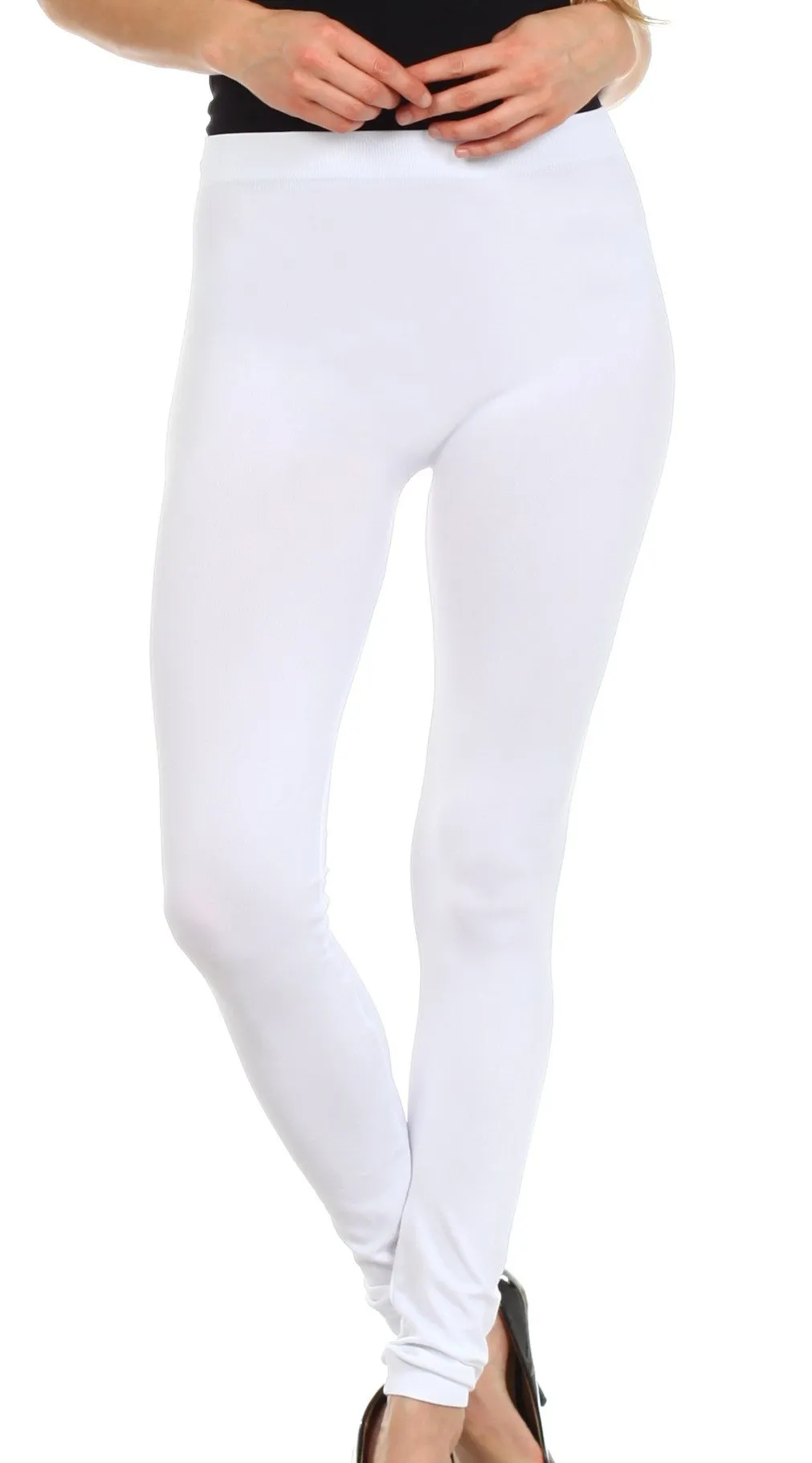 Sakkas Basics Solid Color Leggings