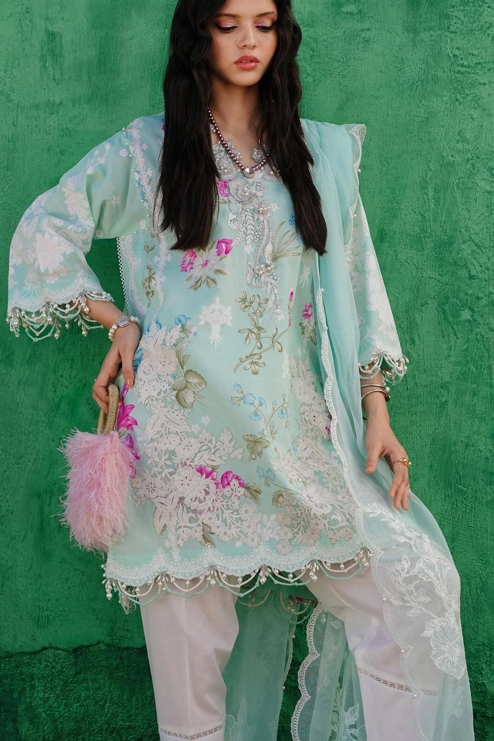 Sana Safinaz Spring/Summer Muzlin Lawn 2024 – M241-011B-3Cw