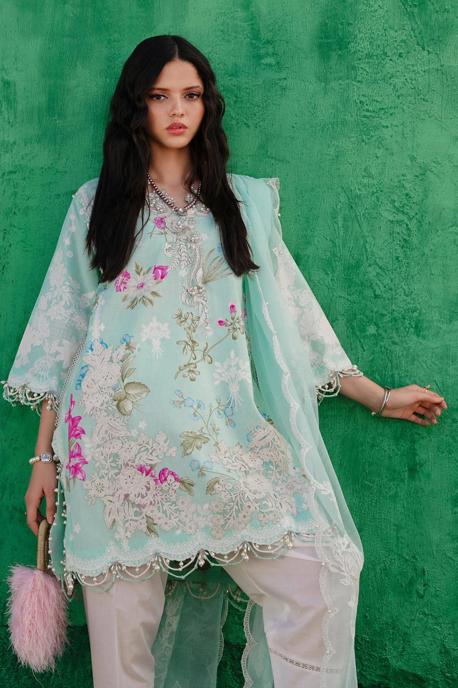 Sana Safinaz Spring/Summer Muzlin Lawn 2024 – M241-011B-3Cw