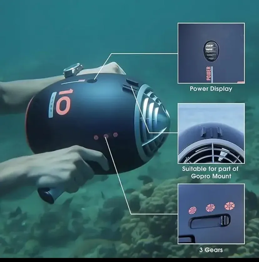 Serenity solutions enterprises robosea warp 10 underwater scooter