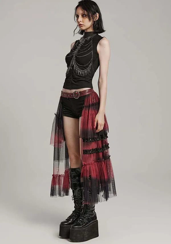 Siouxsie [Black/Red] | OVERSKIRT*