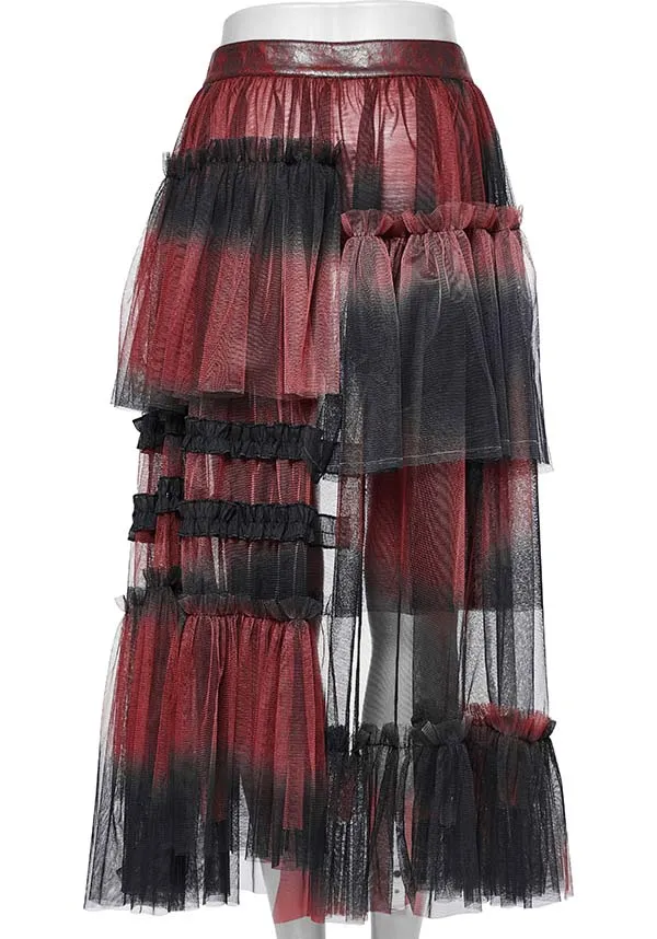 Siouxsie [Black/Red] | OVERSKIRT*