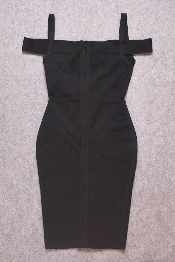 Sophia Bandage Dress - Classic Black