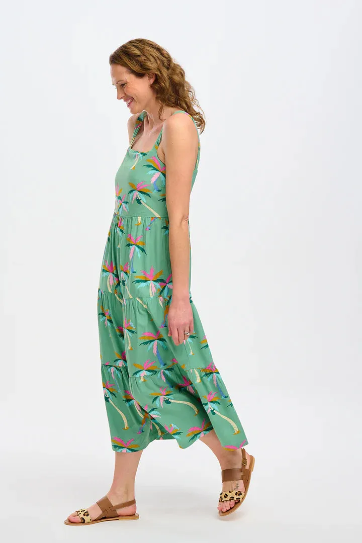 Sugarhill Brighton Elora Midi Tiered Sun Dress