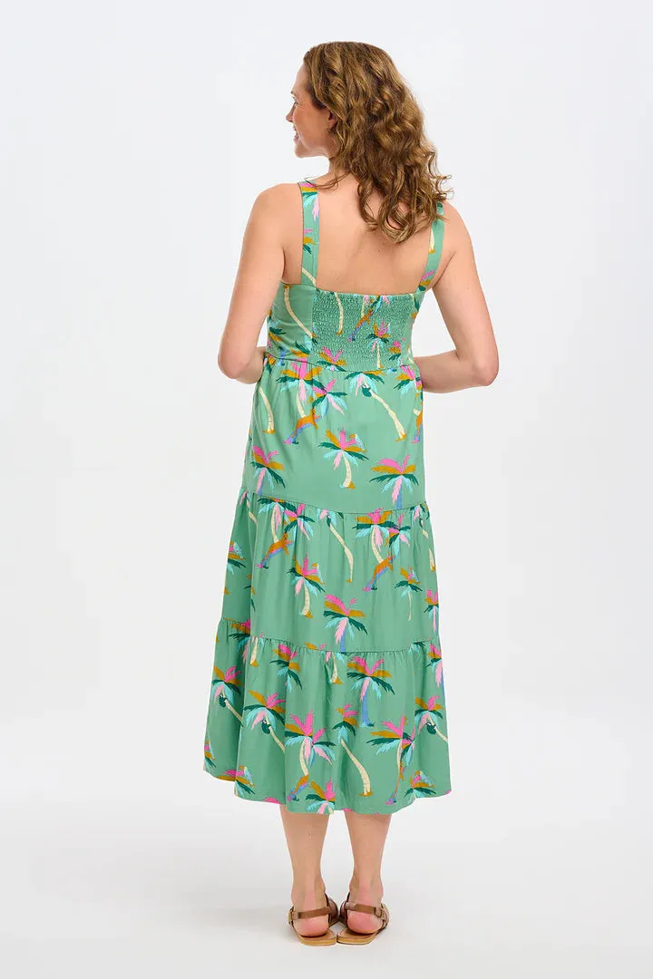 Sugarhill Brighton Elora Midi Tiered Sun Dress