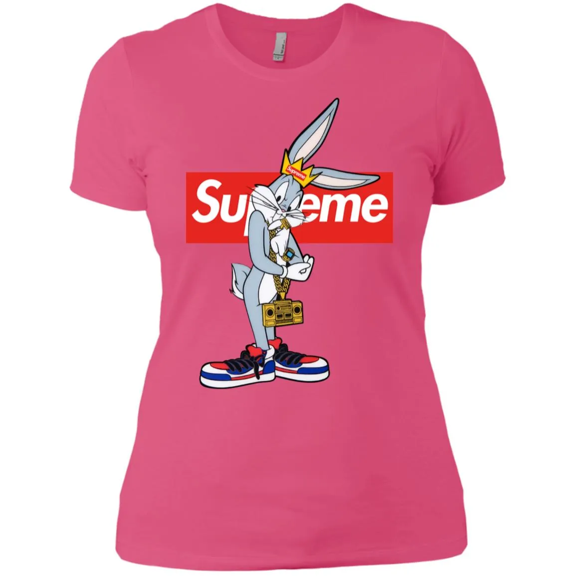 Supreme Rabbit Trending T-shirt Women Cotton T-Shirt