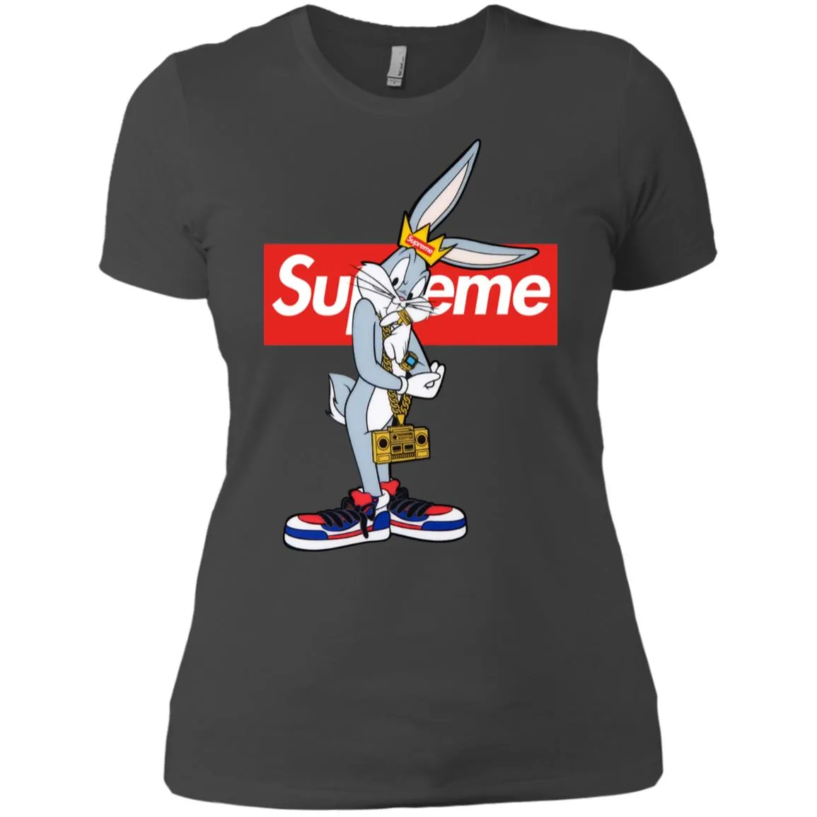 Supreme Rabbit Trending T-shirt Women Cotton T-Shirt