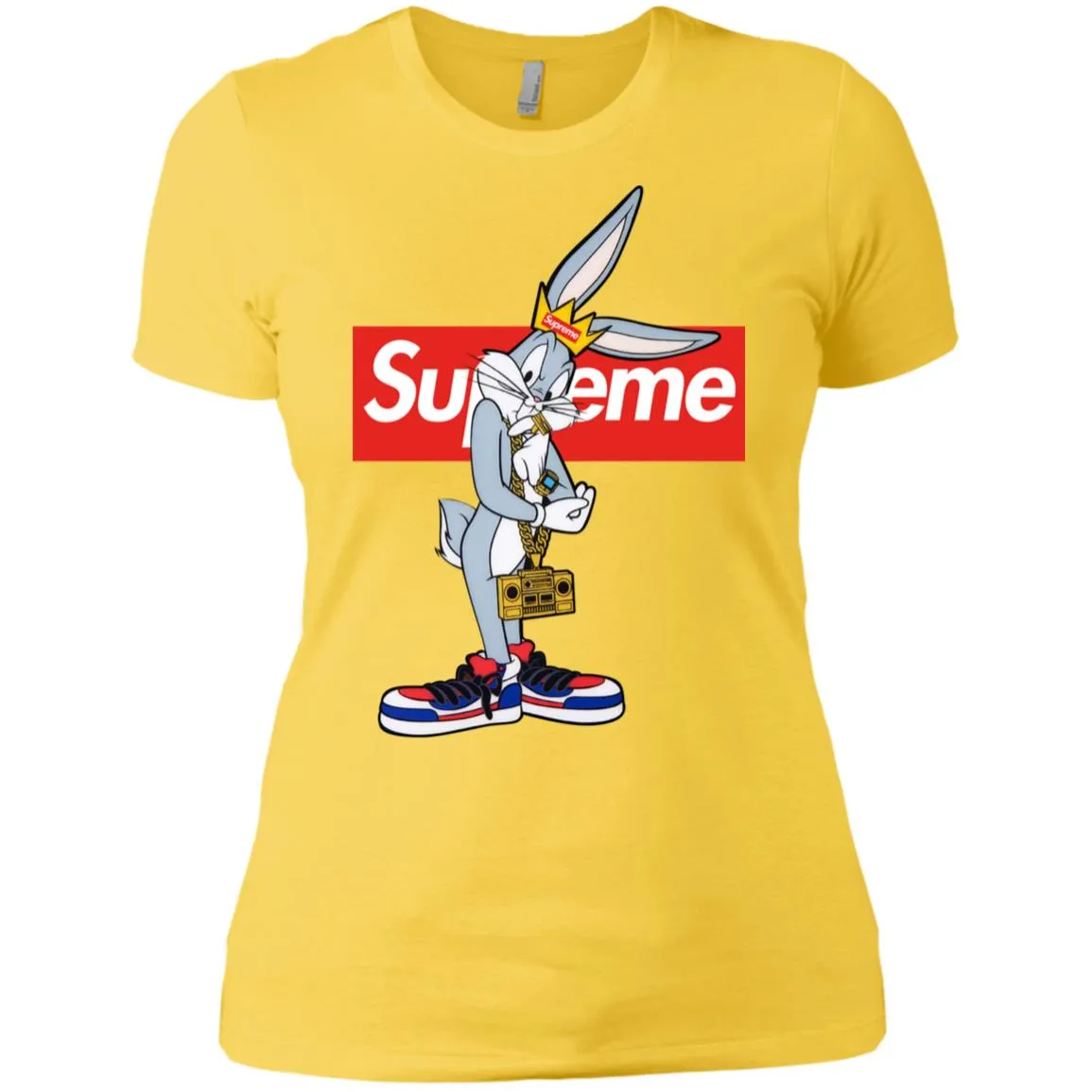 Supreme Rabbit Trending T-shirt Women Cotton T-Shirt