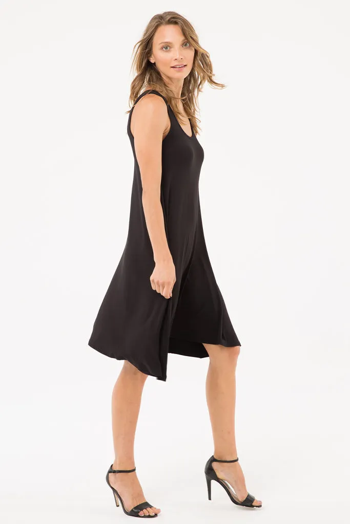 Swing Dress - Black