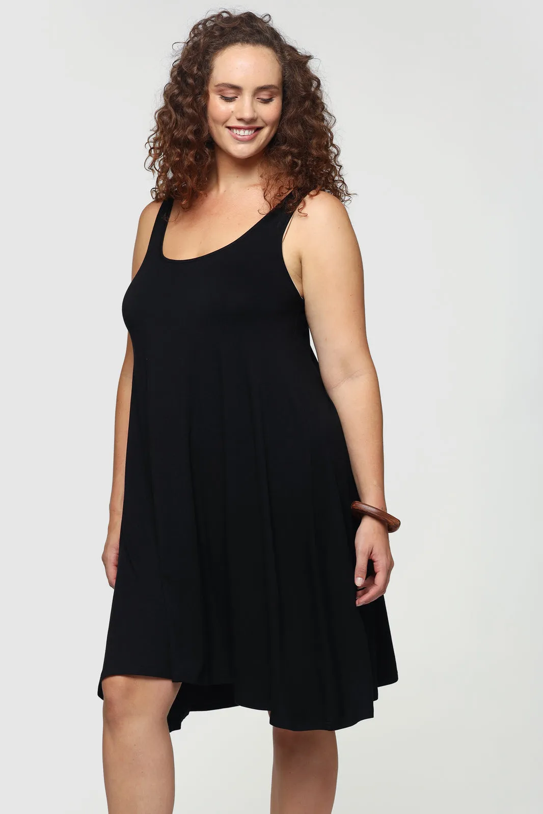 Swing Dress - Black