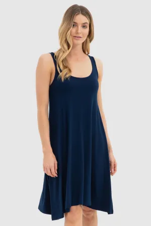 Swing Dress - Navy