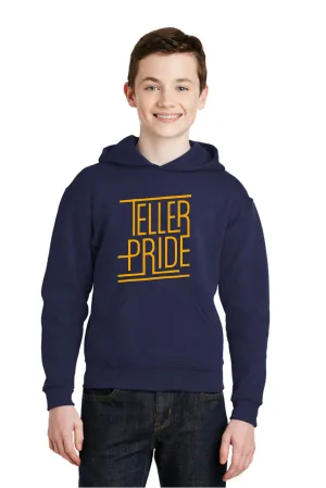 Teller Youth- NuBlend® Pullover Hooded Sweatshirt.