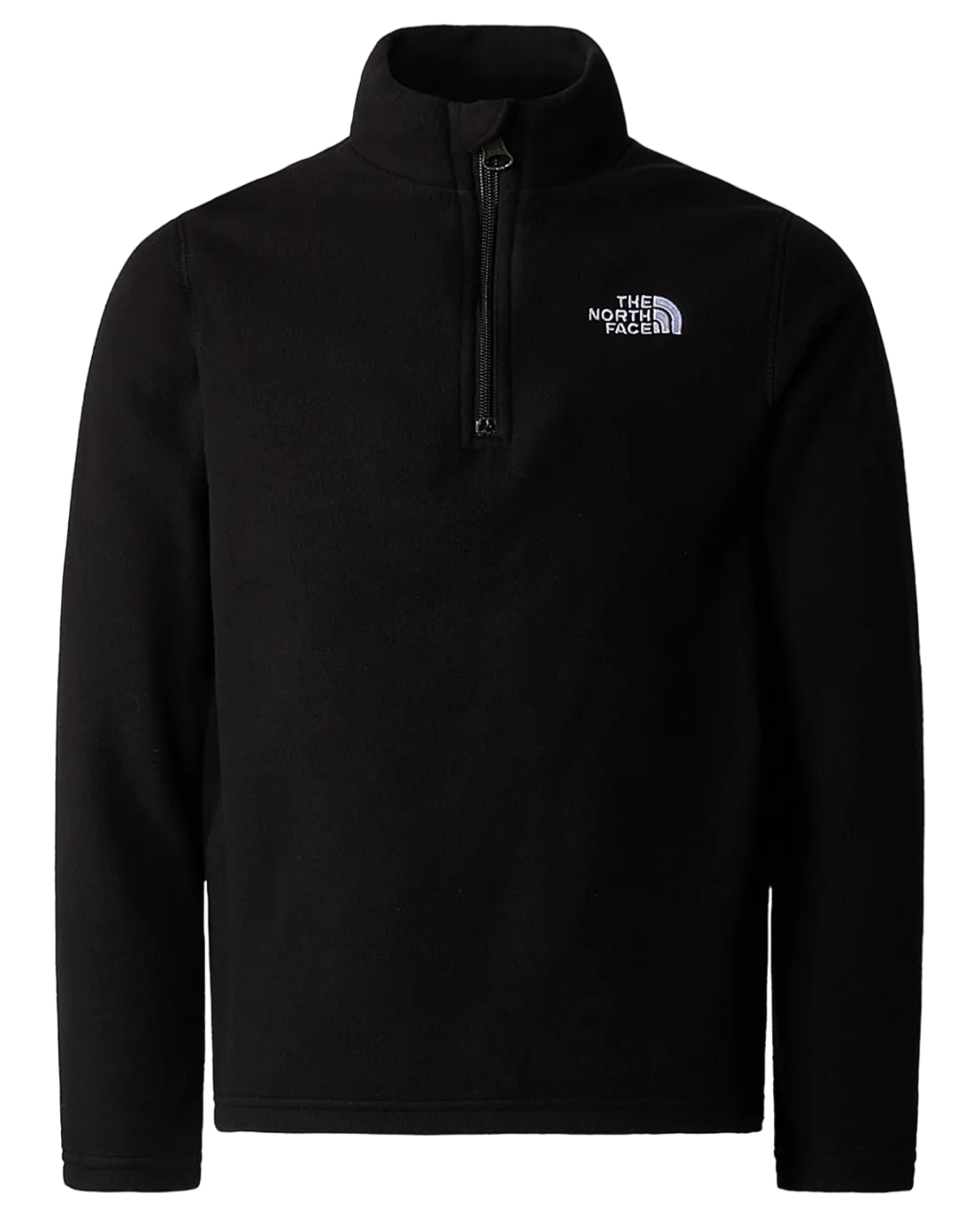 The North Face Teen Glacier 1/4 Zip Pullover - Tnf Black