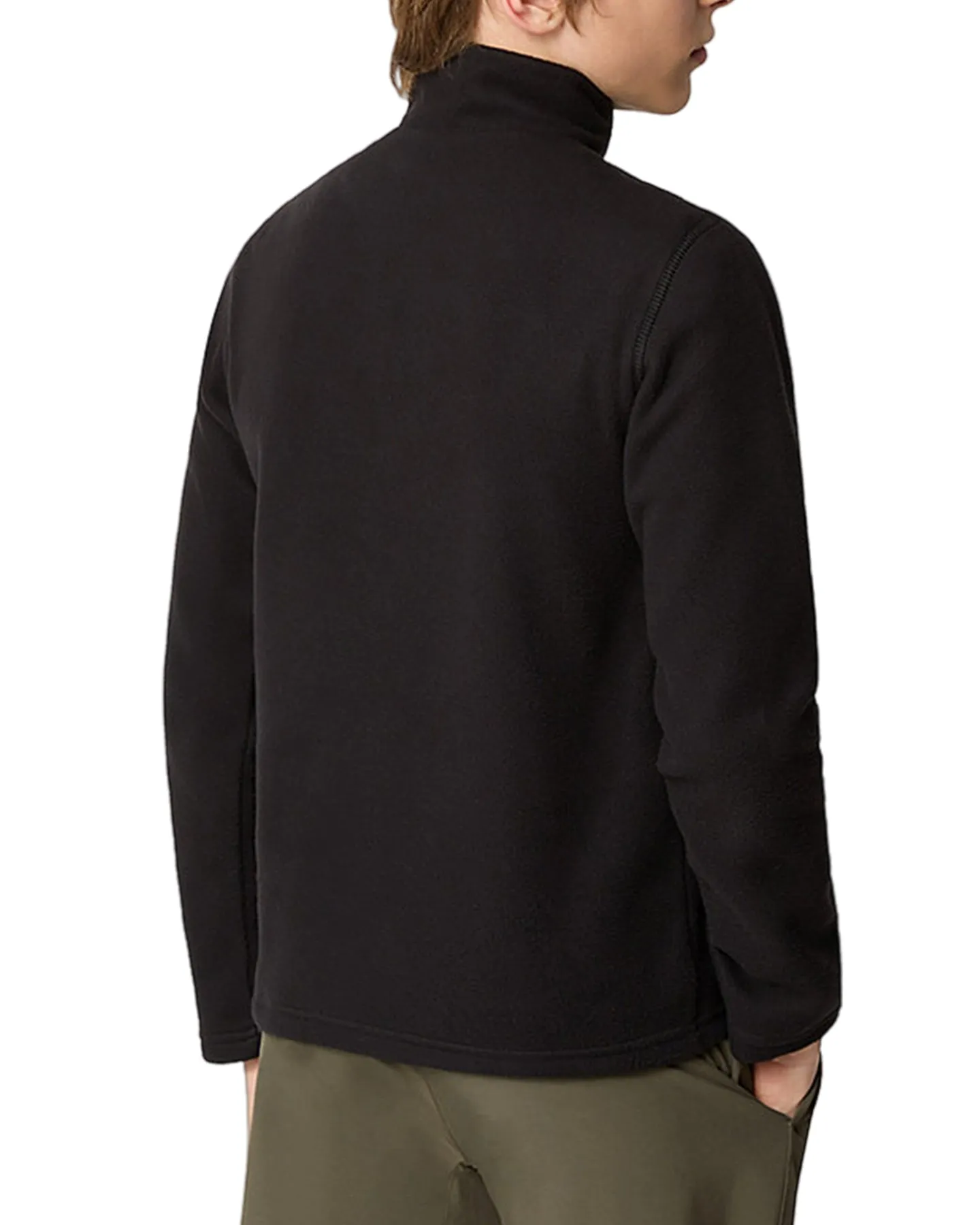 The North Face Teen Glacier 1/4 Zip Pullover - Tnf Black