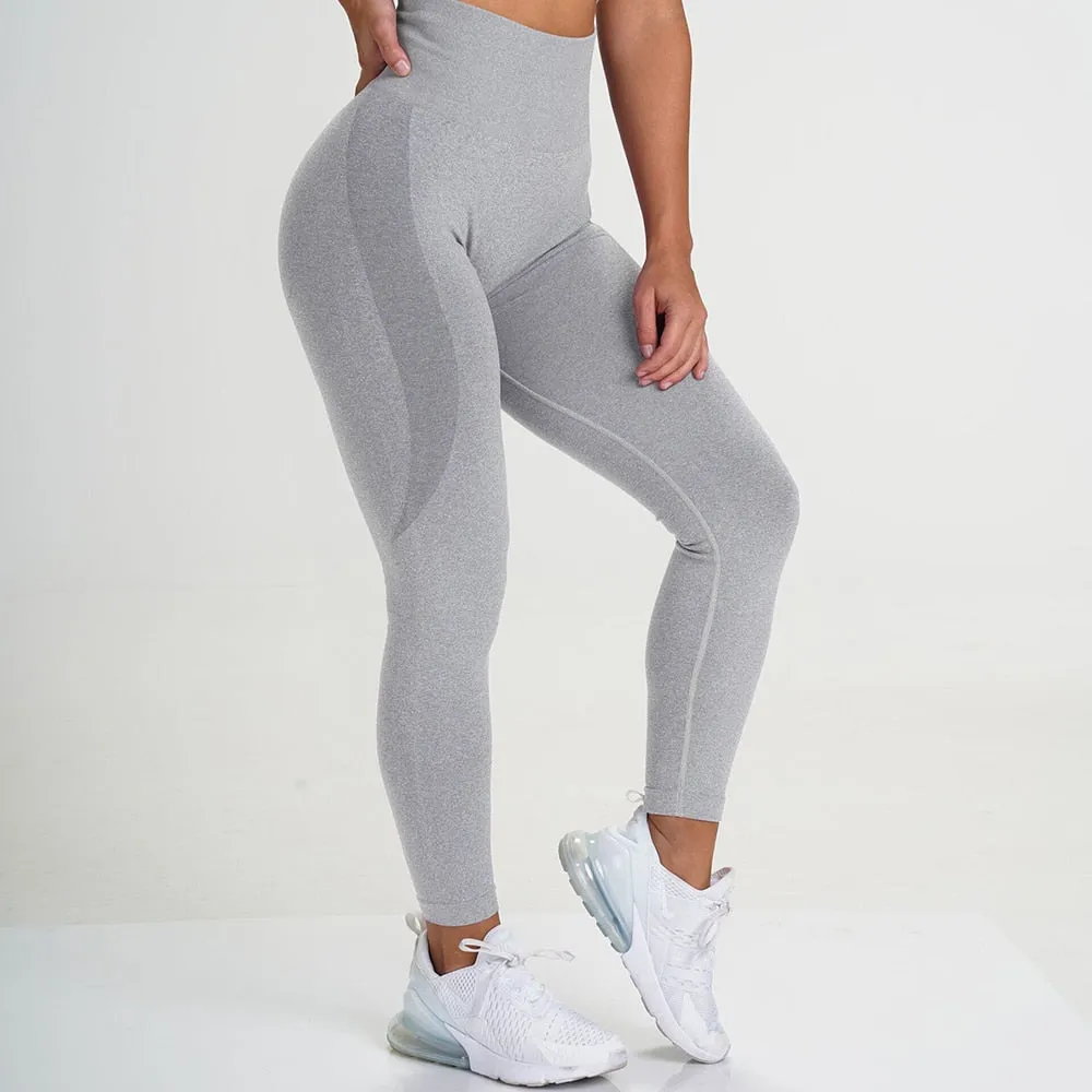 Trending Leggings - Women Seamless Smile Sexy Leggins Mujer High Waist Push Up Women's Sports Pants Gym Exercise Female Clothing (2U24)(BAP)(TBL)