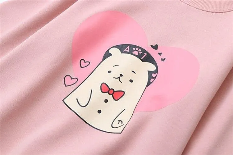 Valentine Bear Crewneck