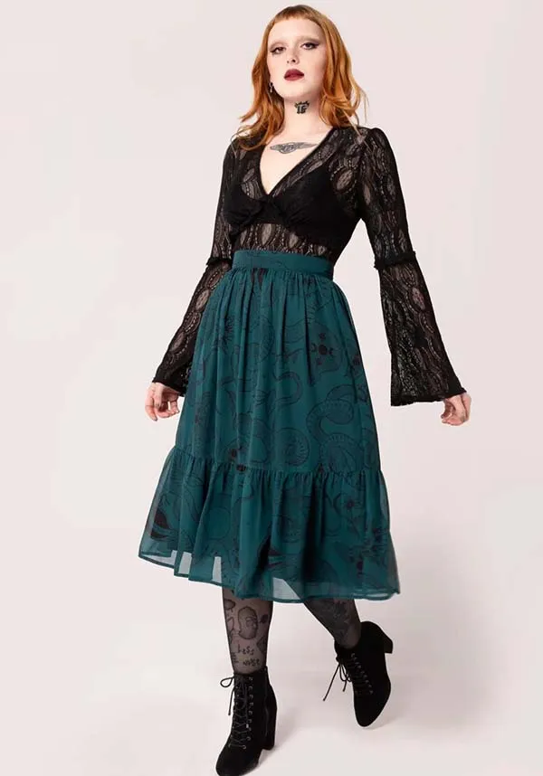 Venom [Dark Green] | SKIRT