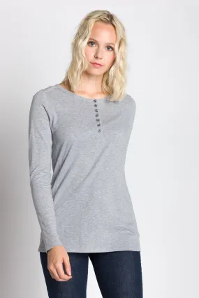 Virginia | Women's Crew Neck Henley