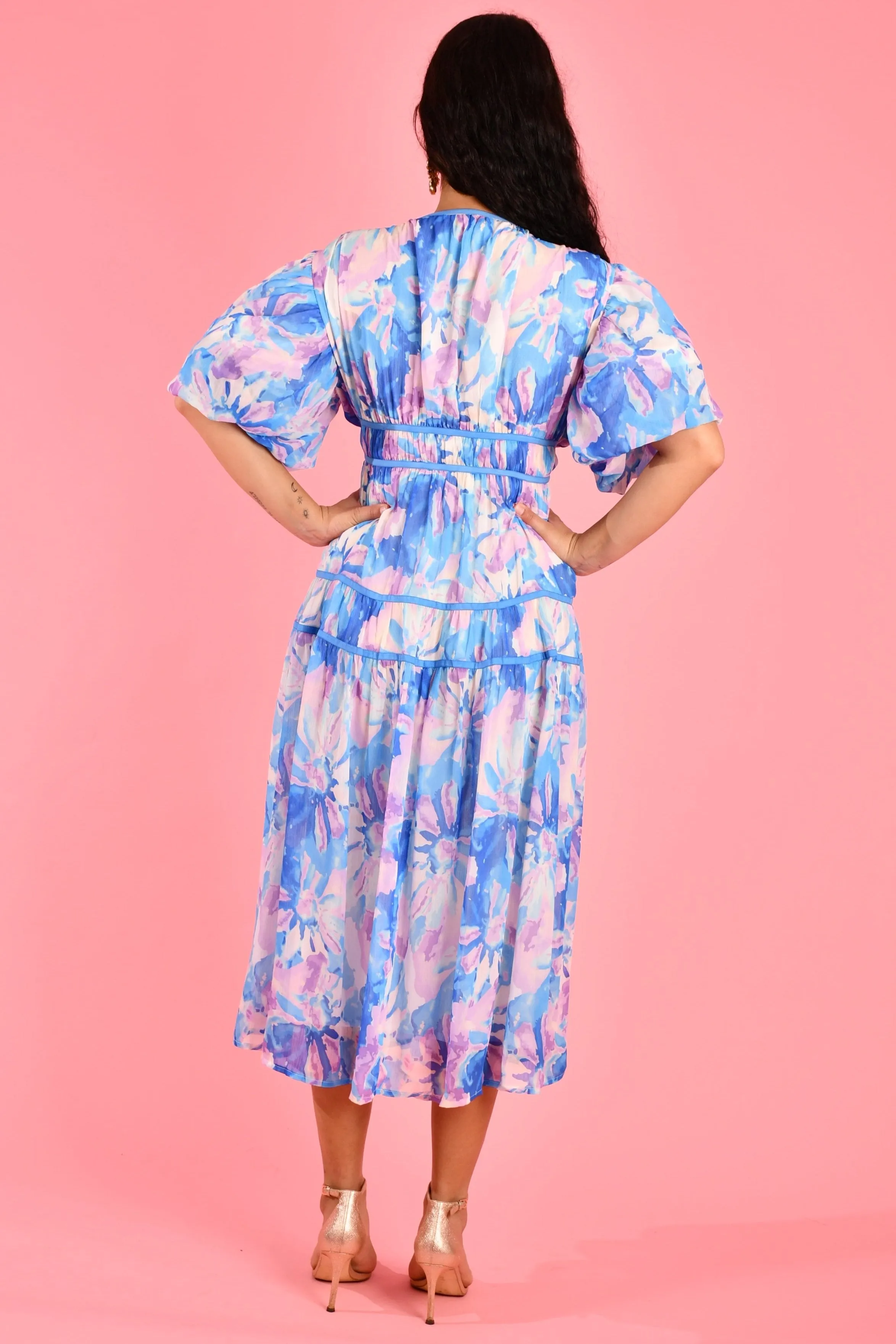 VJHD280 - PANDORA DRESS - COSMIC BLUE