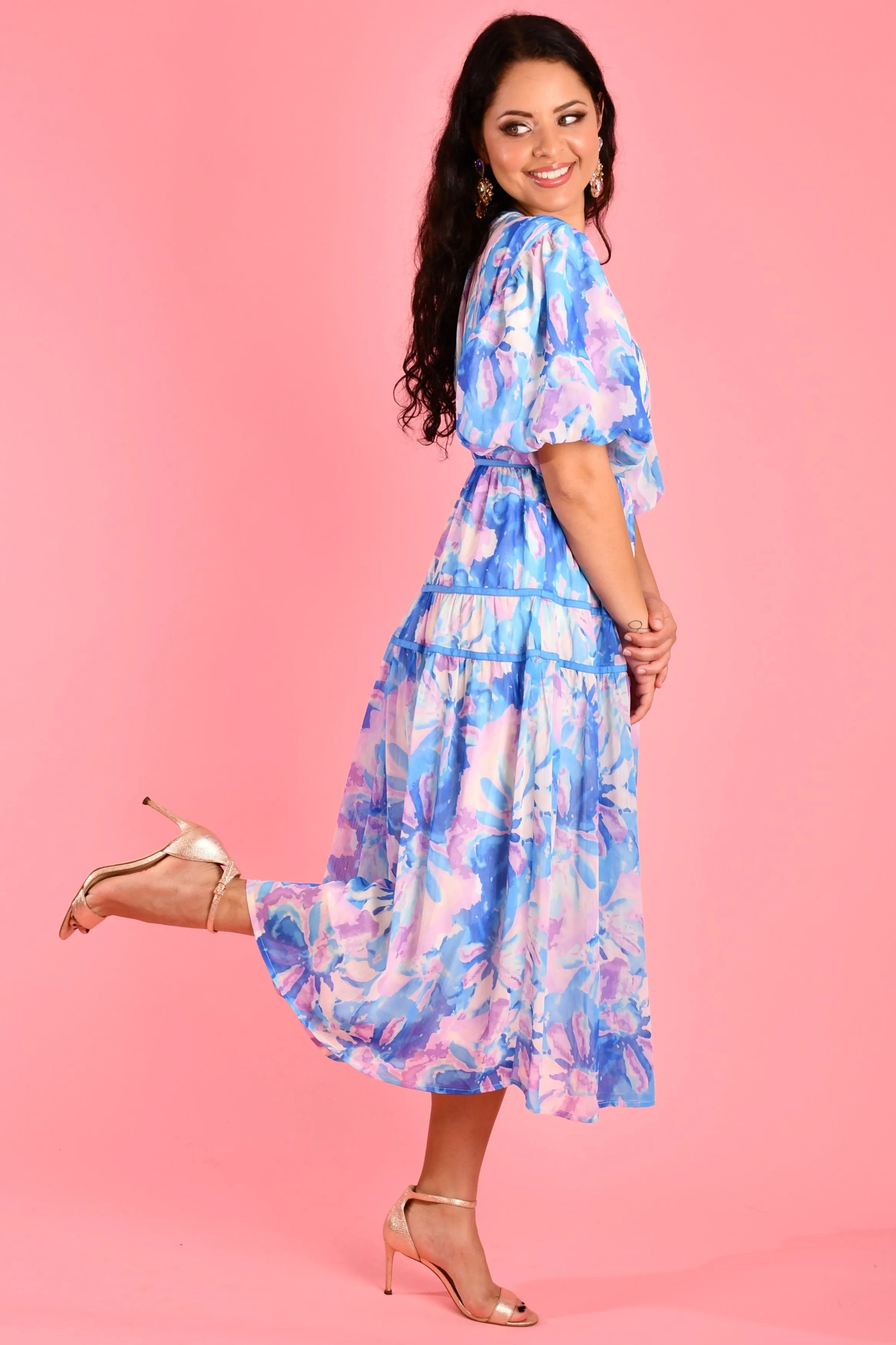 VJHD280 - PANDORA DRESS - COSMIC BLUE