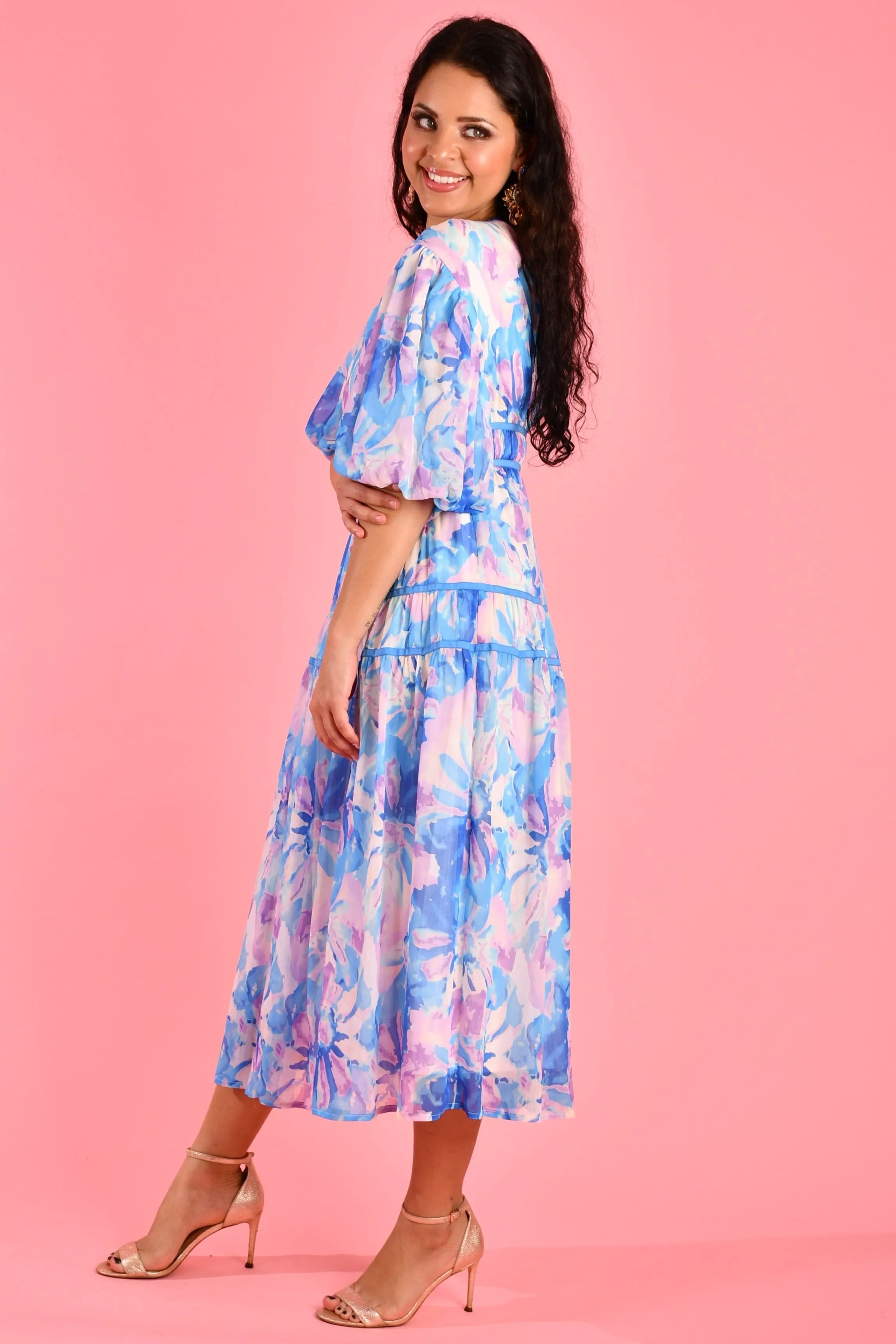 VJHD280 - PANDORA DRESS - COSMIC BLUE