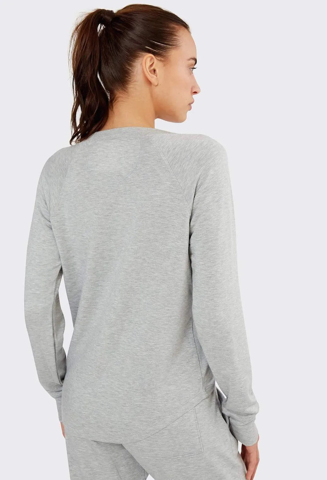 Warm Up Pullover Heather Grey