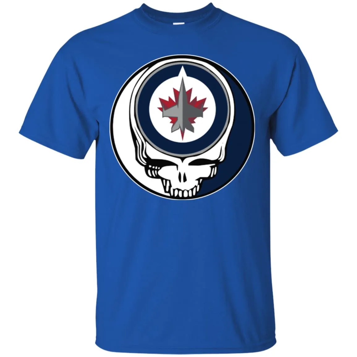 Winnipeg Jets Grateful Dead Steal Your Face Hockey Nhl Shirts