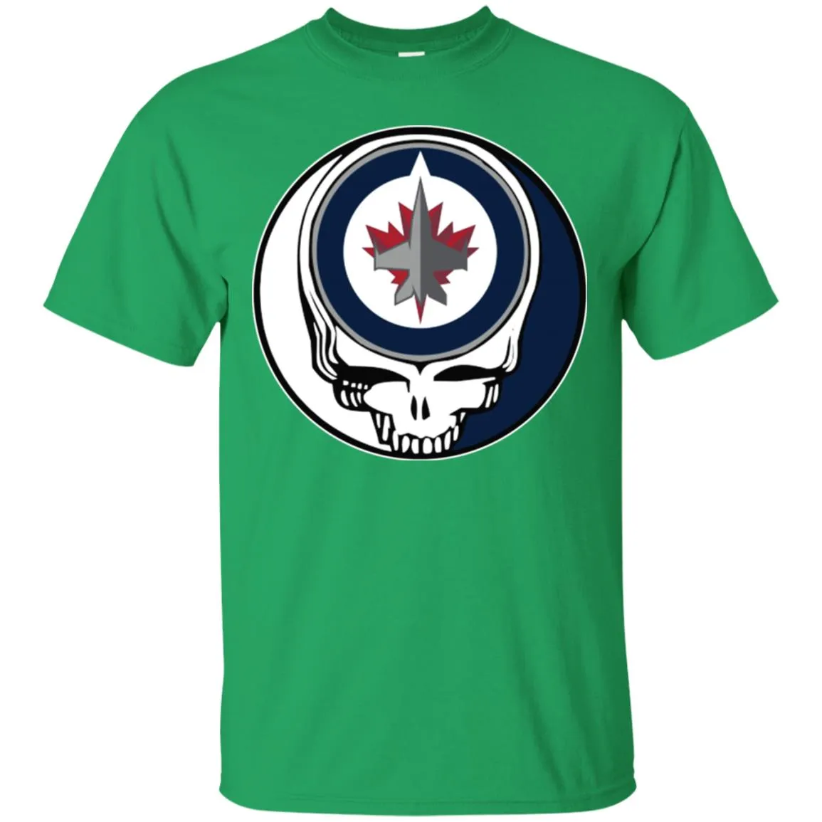 Winnipeg Jets Grateful Dead Steal Your Face Hockey Nhl Shirts