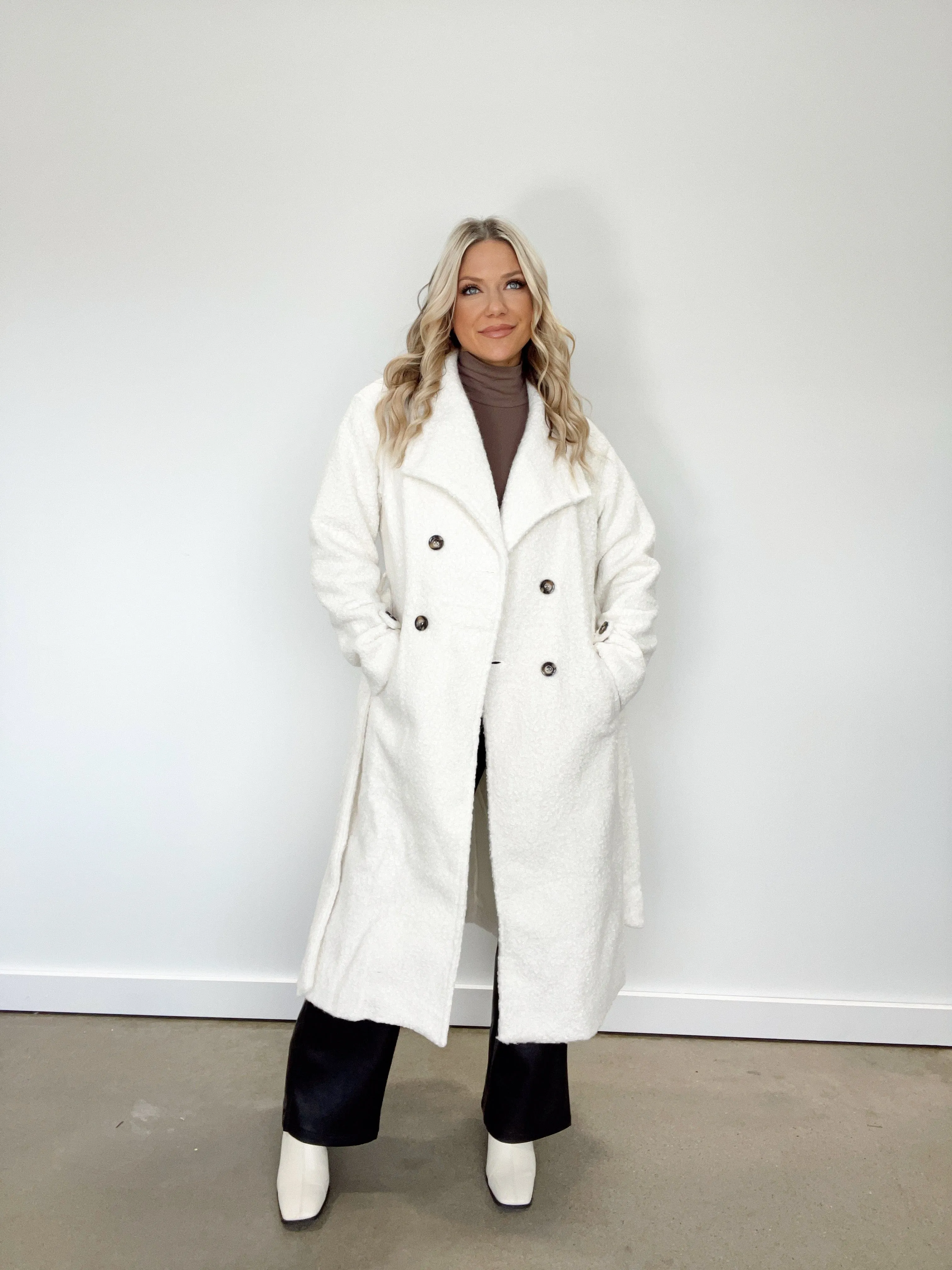 Winter Wonderland Trench Coat