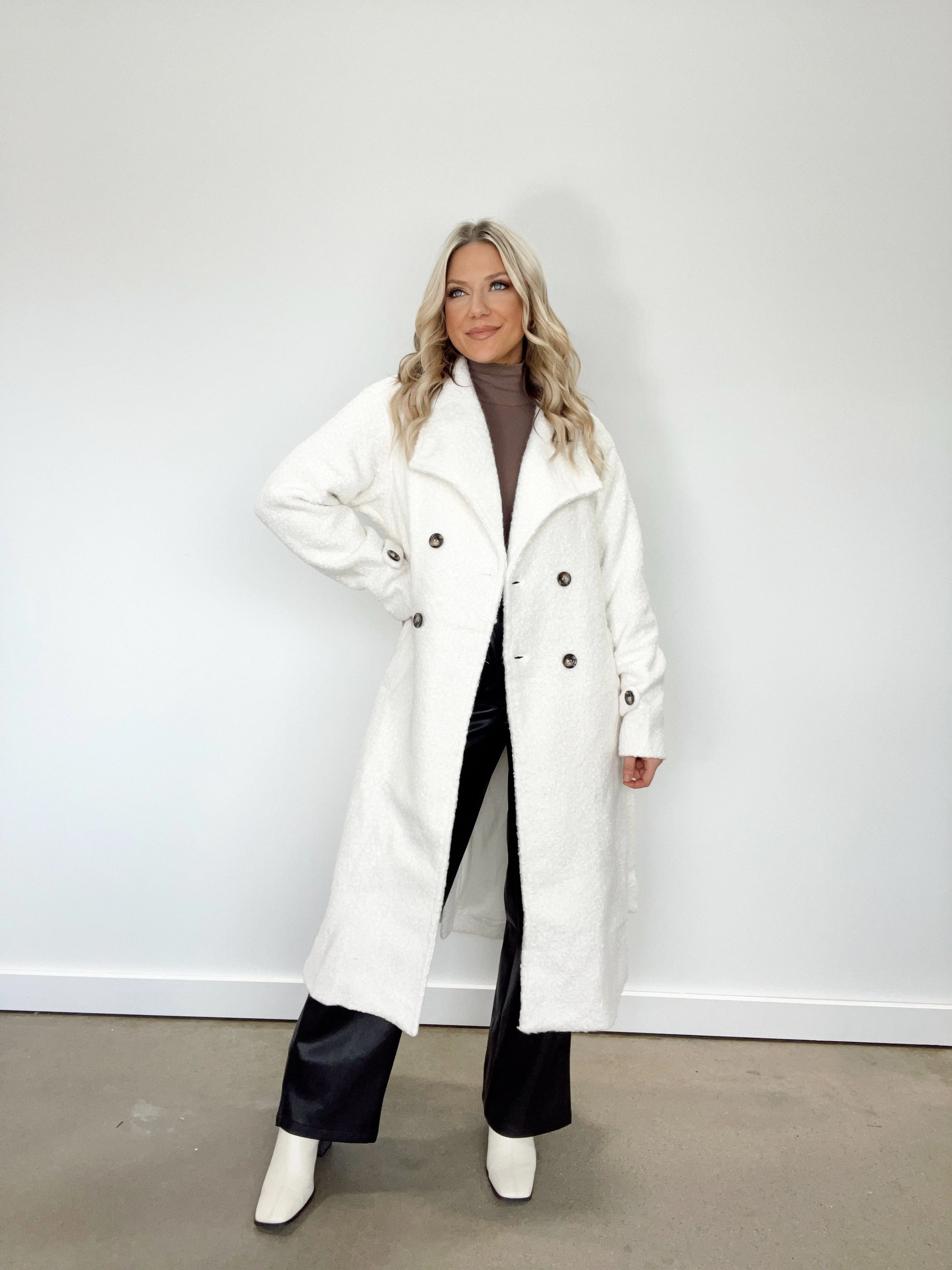 Winter Wonderland Trench Coat