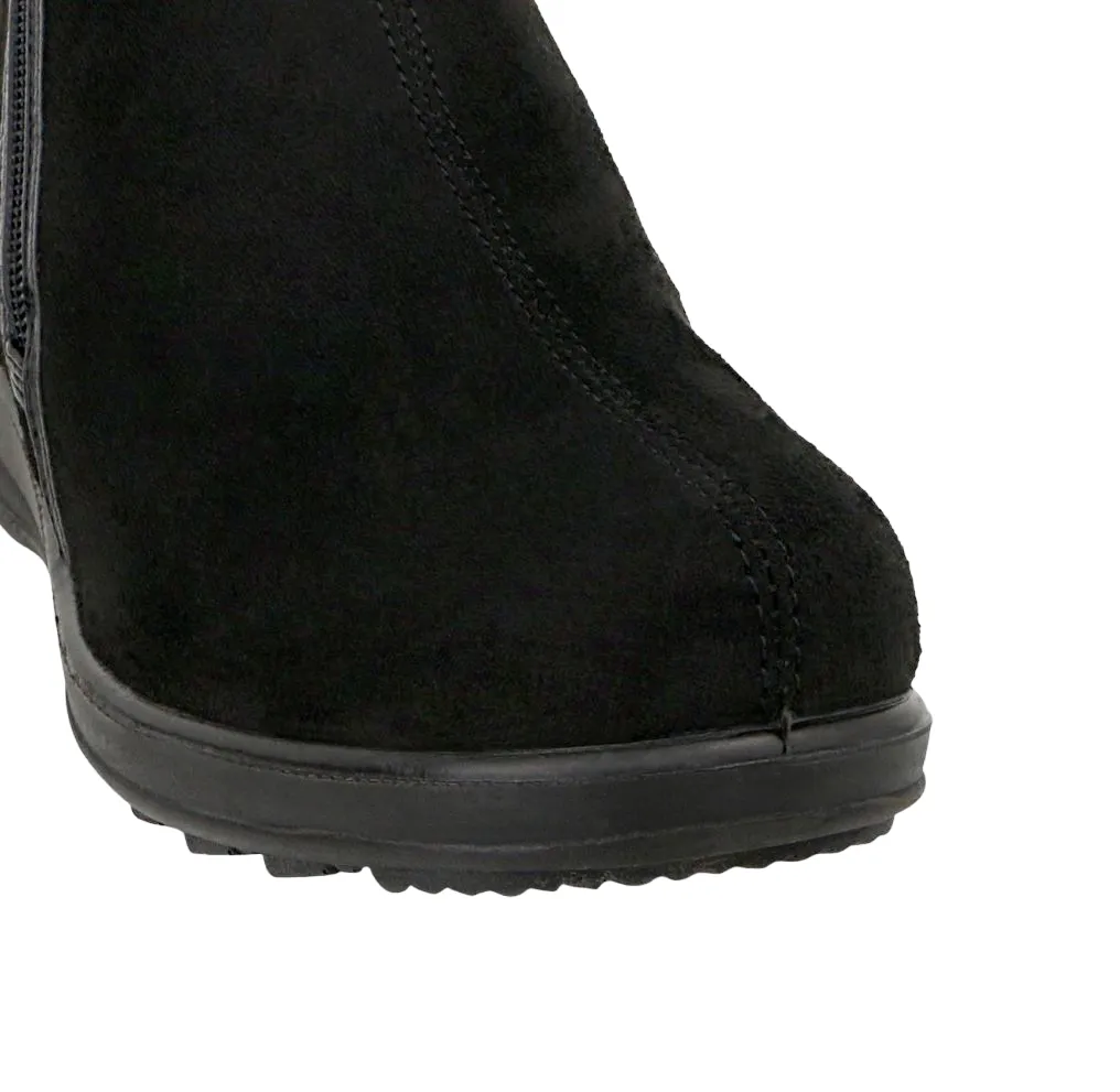 Womens Bellissimo Antarctic Shoes Black Dress Winter Ladies Boots