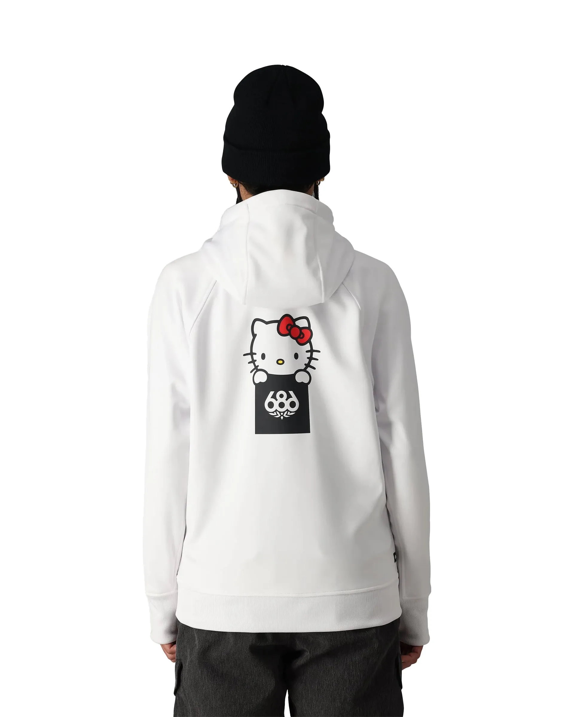 Women's Hello Kitty Bonded Fleece Pullover Hoody