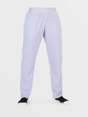 Womens Polar Fleece Pants - Lilac Ash