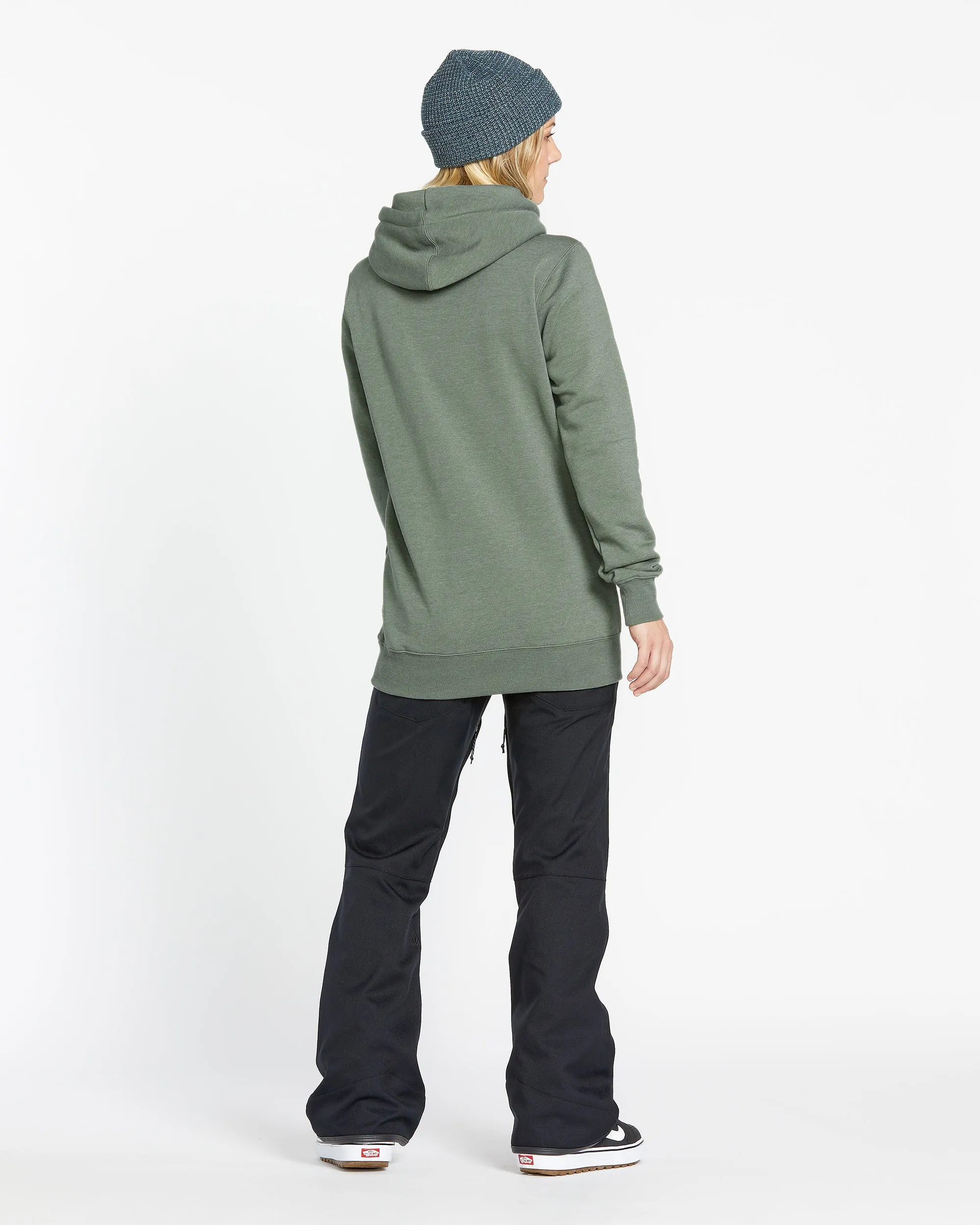 Womens Tower Pullover Fleece - Lichen Green