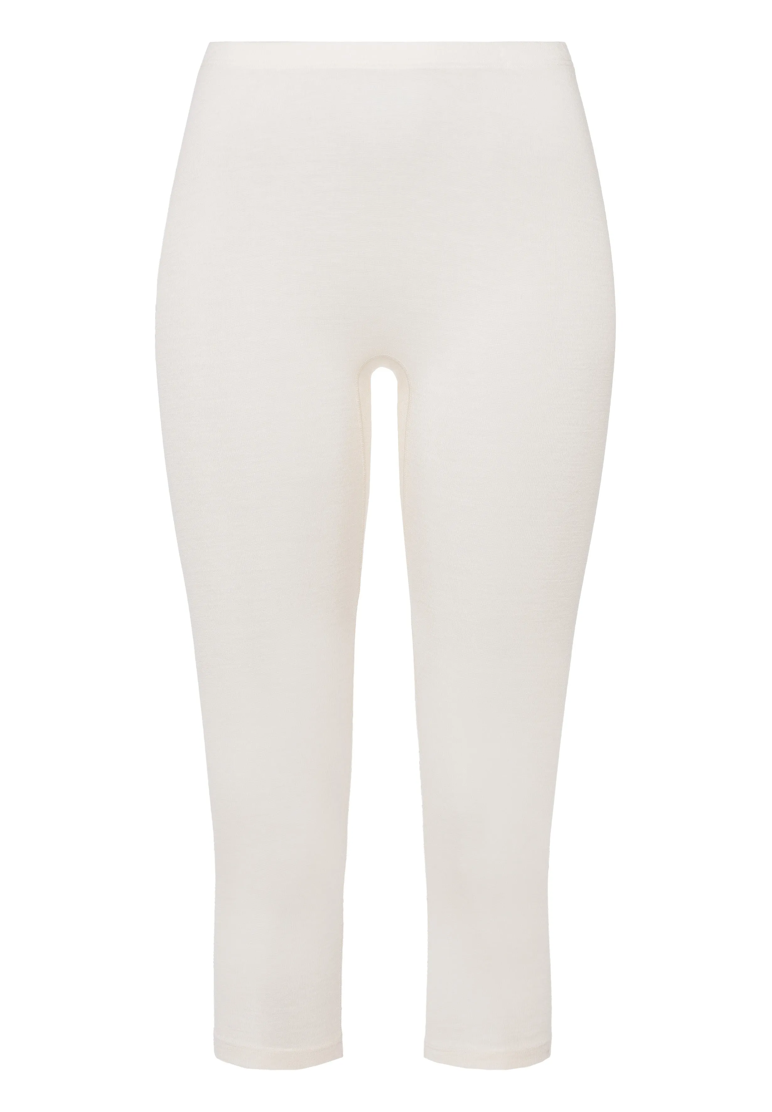 Woolen Silk W Crop Leggings | Cygne 71419-795