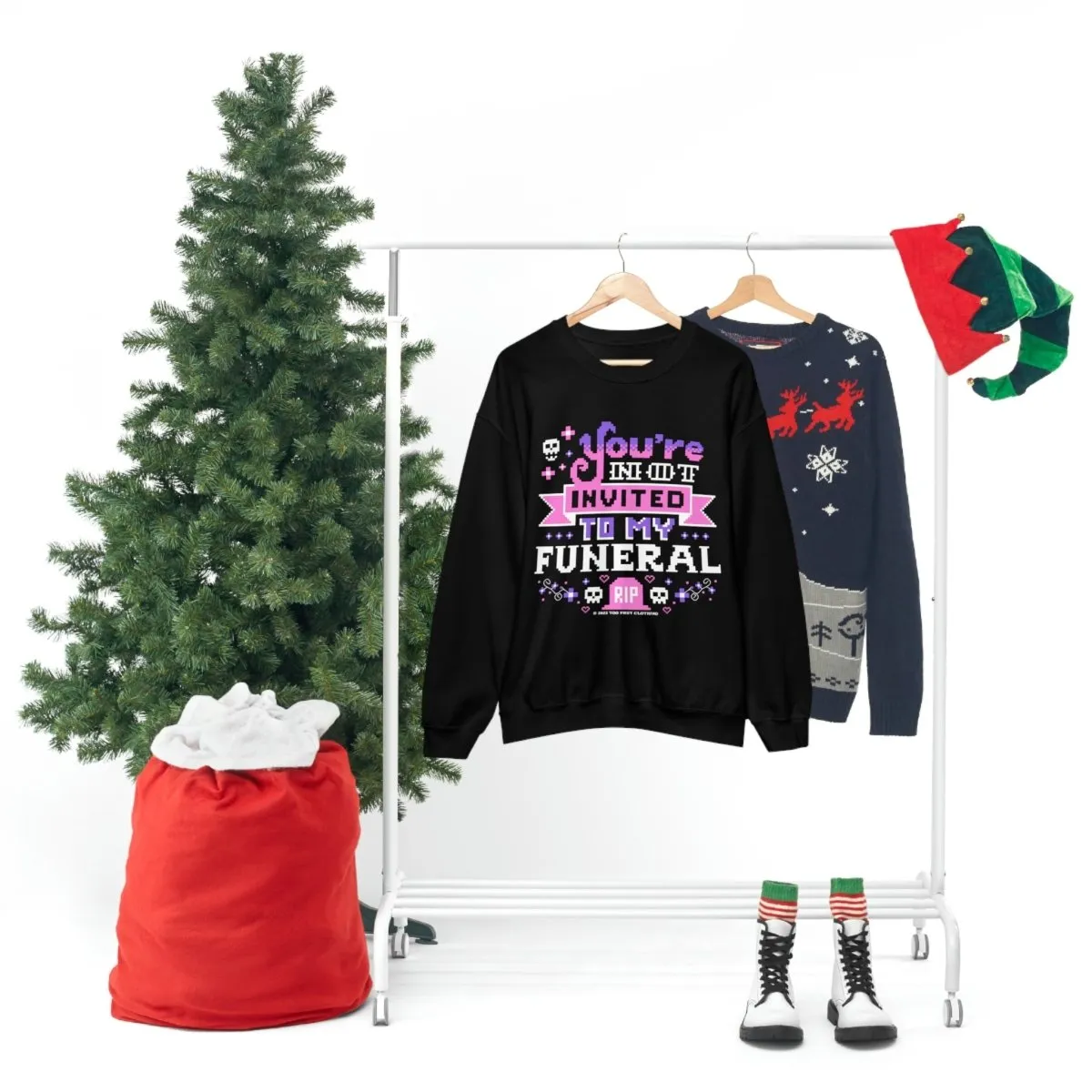 You're Not Invited To My Funeral Crewneck Sweatshirt